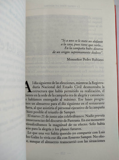 La verdad sobre las mentiras by Santiago Medina Serna