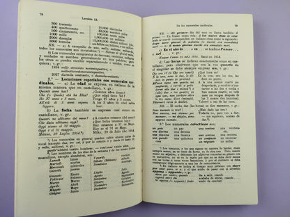 Gramática sucinta de la lengua italiana