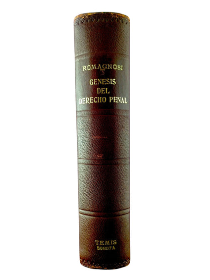 Genesis del derecho penal by Giandomenico Romagnosi