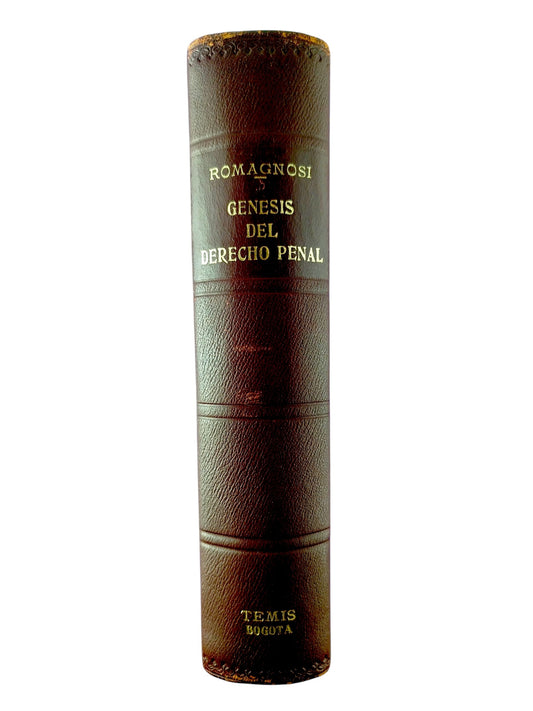 Genesis del derecho penal by Giandomenico Romagnosi