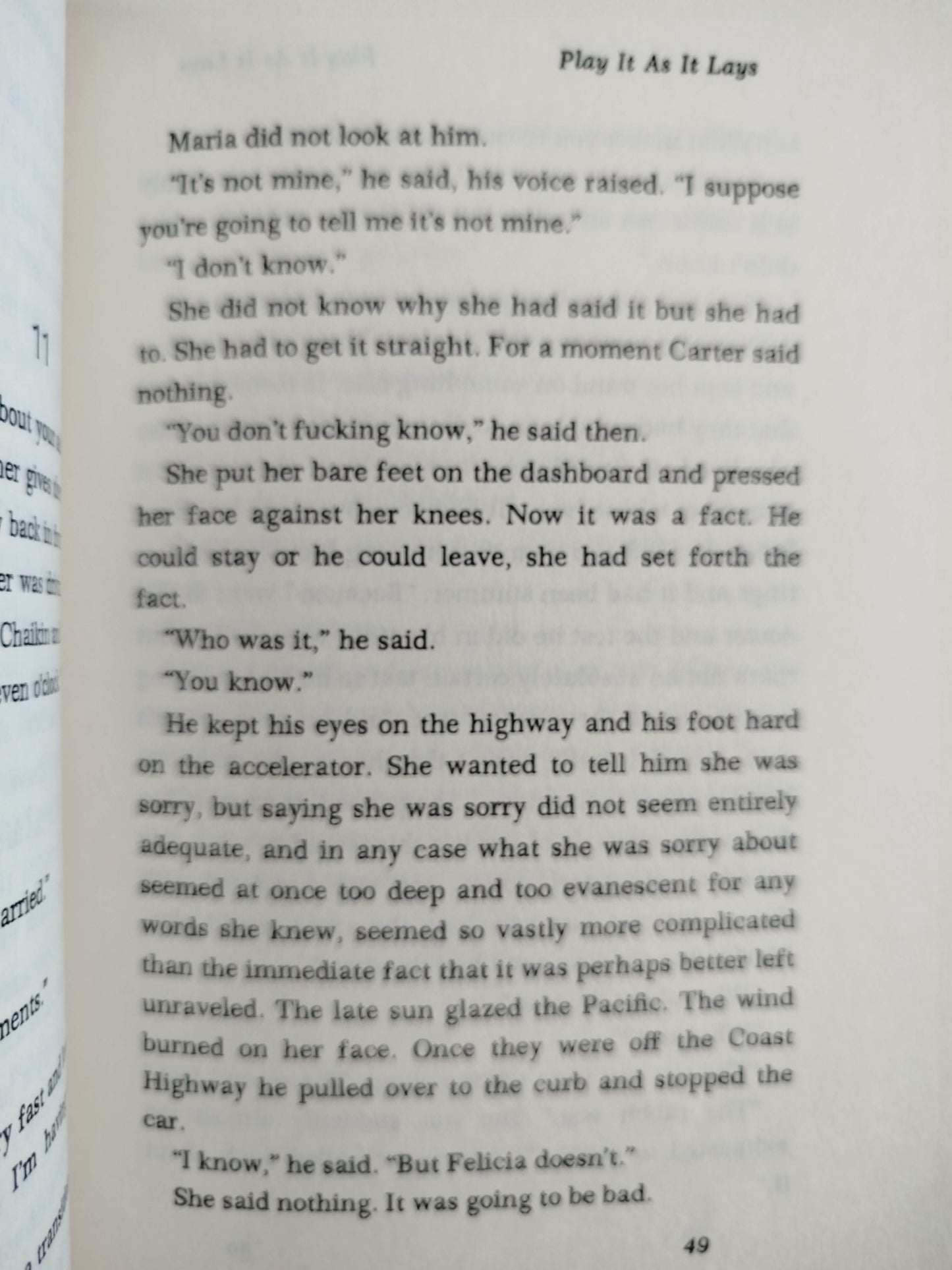 Play it as it lays by joan Didion