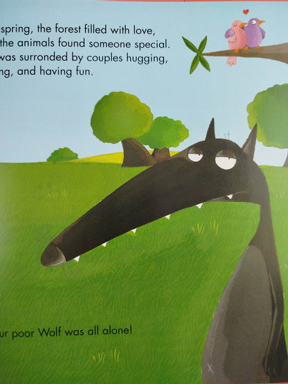 The wolf who wanted to fall in love by By Orianne Lallemand