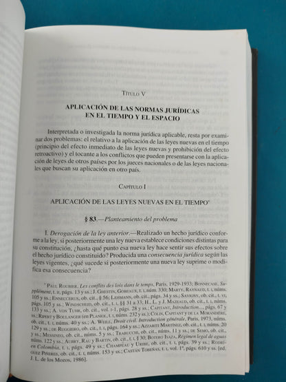 Derecho civil tomo I parte general y personas decimoséptima edición
