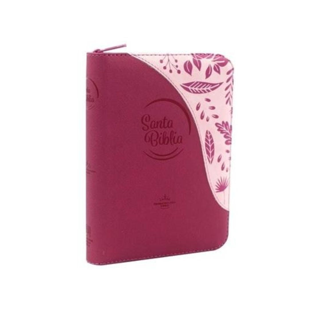 Biblia rvr troquelada fucsia rosa by reina valera 1960