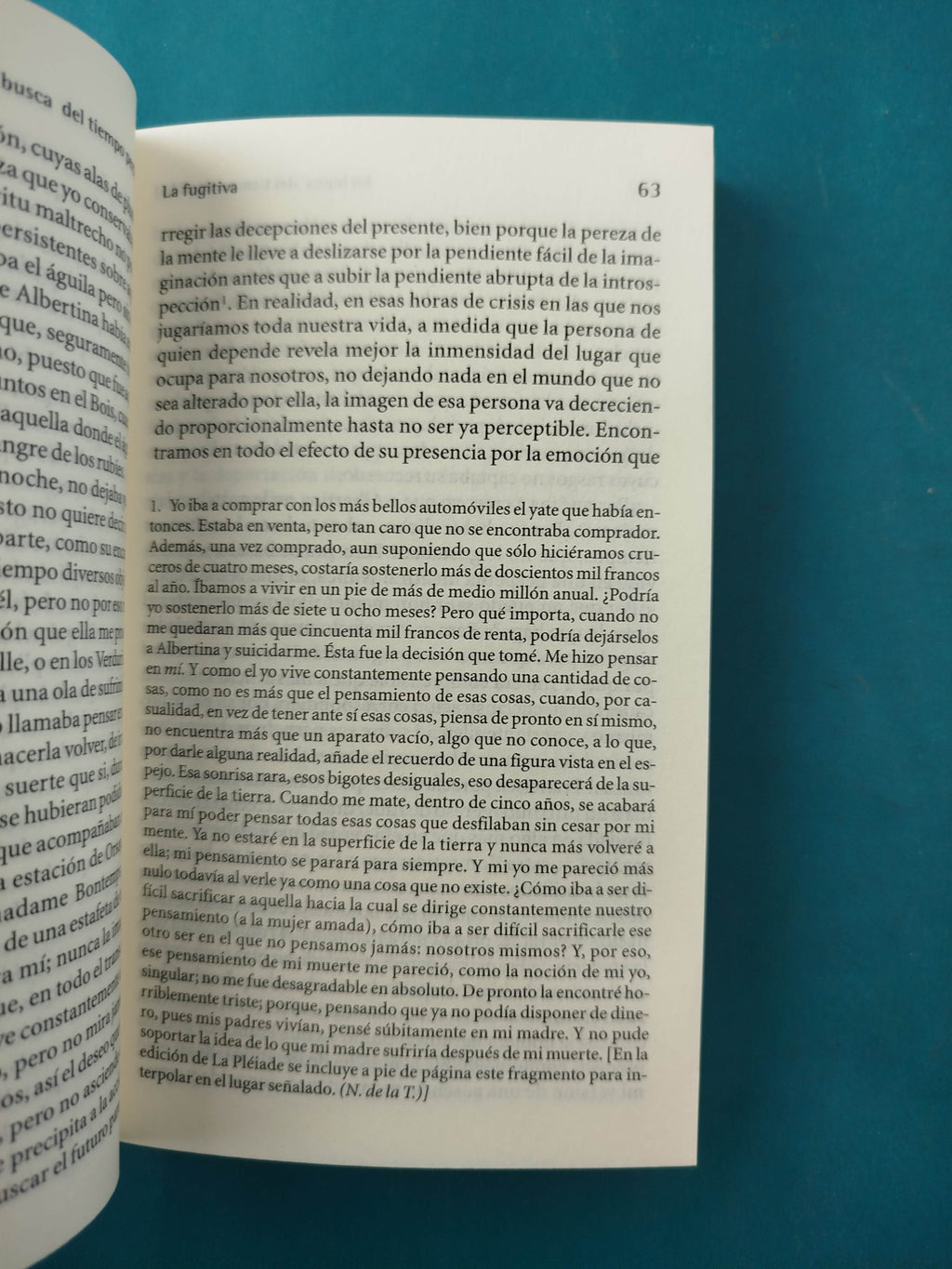 En busca del tiempo perdido La fugitiva vol 6 by Marcel Proust