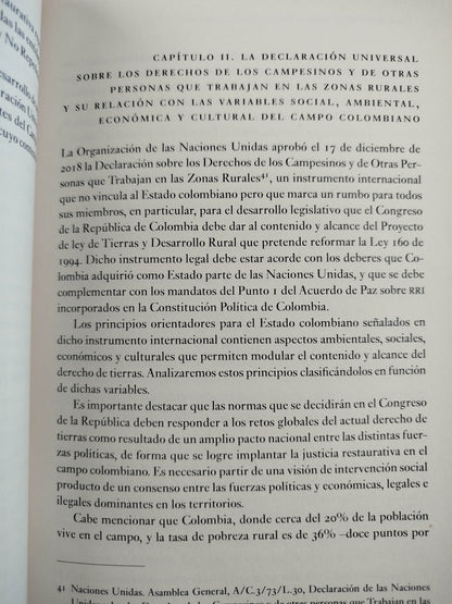 Derecho transicional de tierra by Sergio Roldán Zuluaga