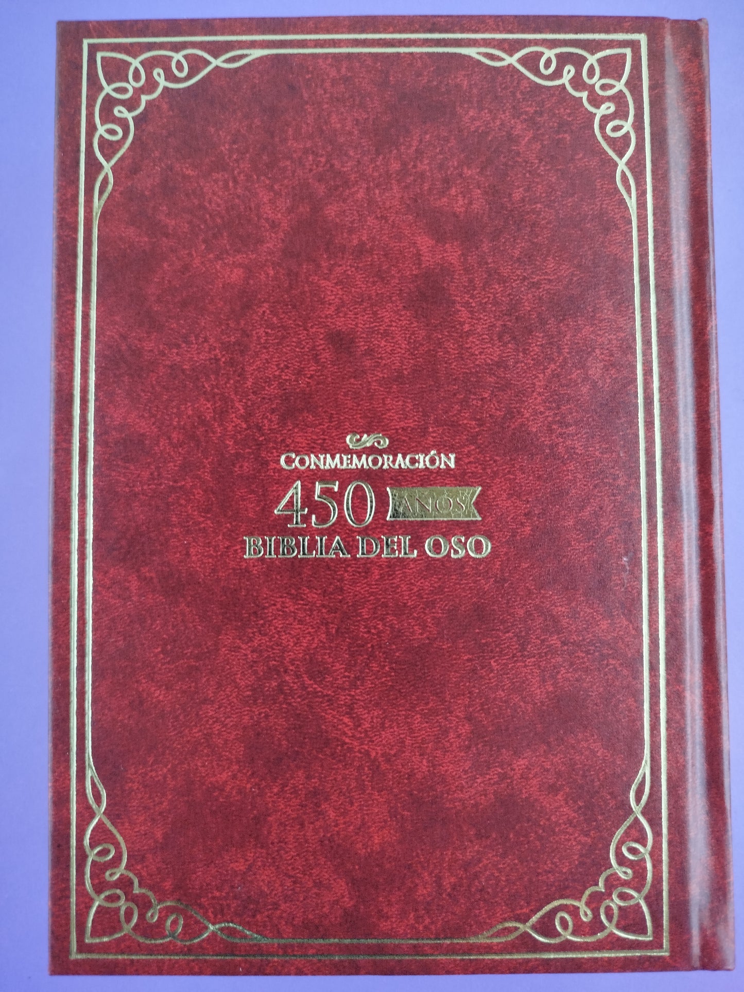 Santa biblia del oso conmemoración caja