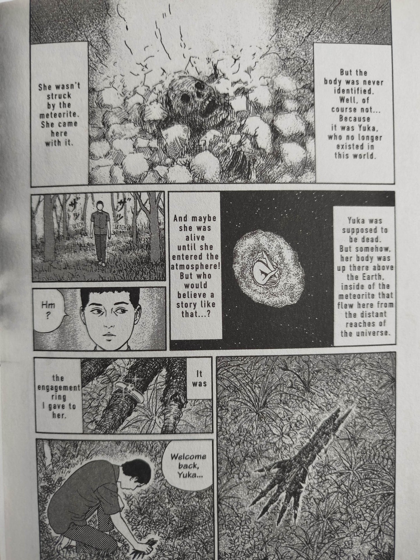 Dissolving classroom by Junji Ito