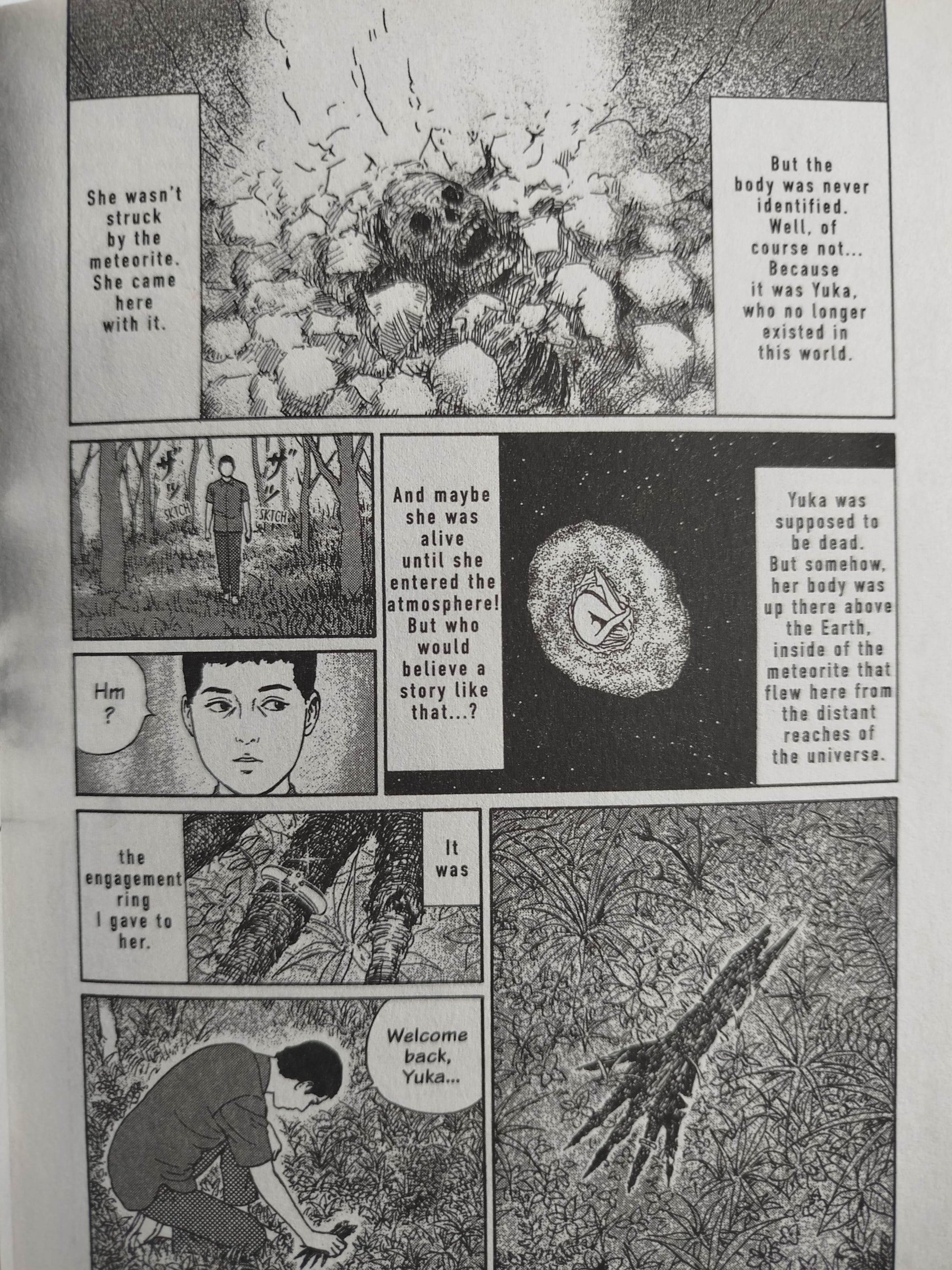 Dissolving classroom by Junji Ito