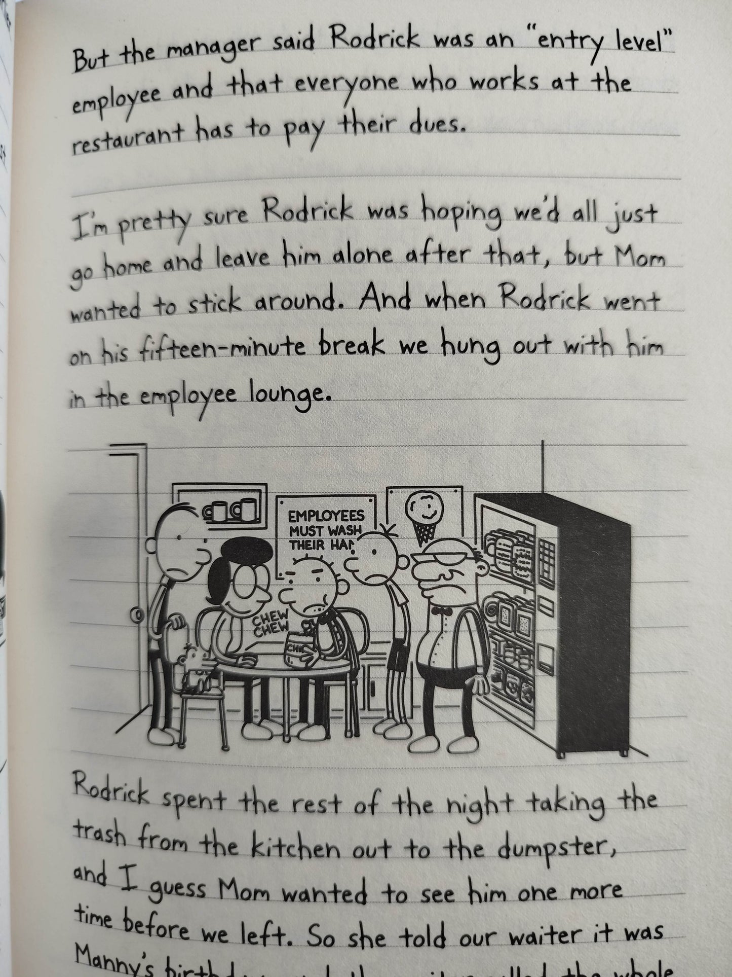 Of a wimpy kid old school by Jeff Kinney