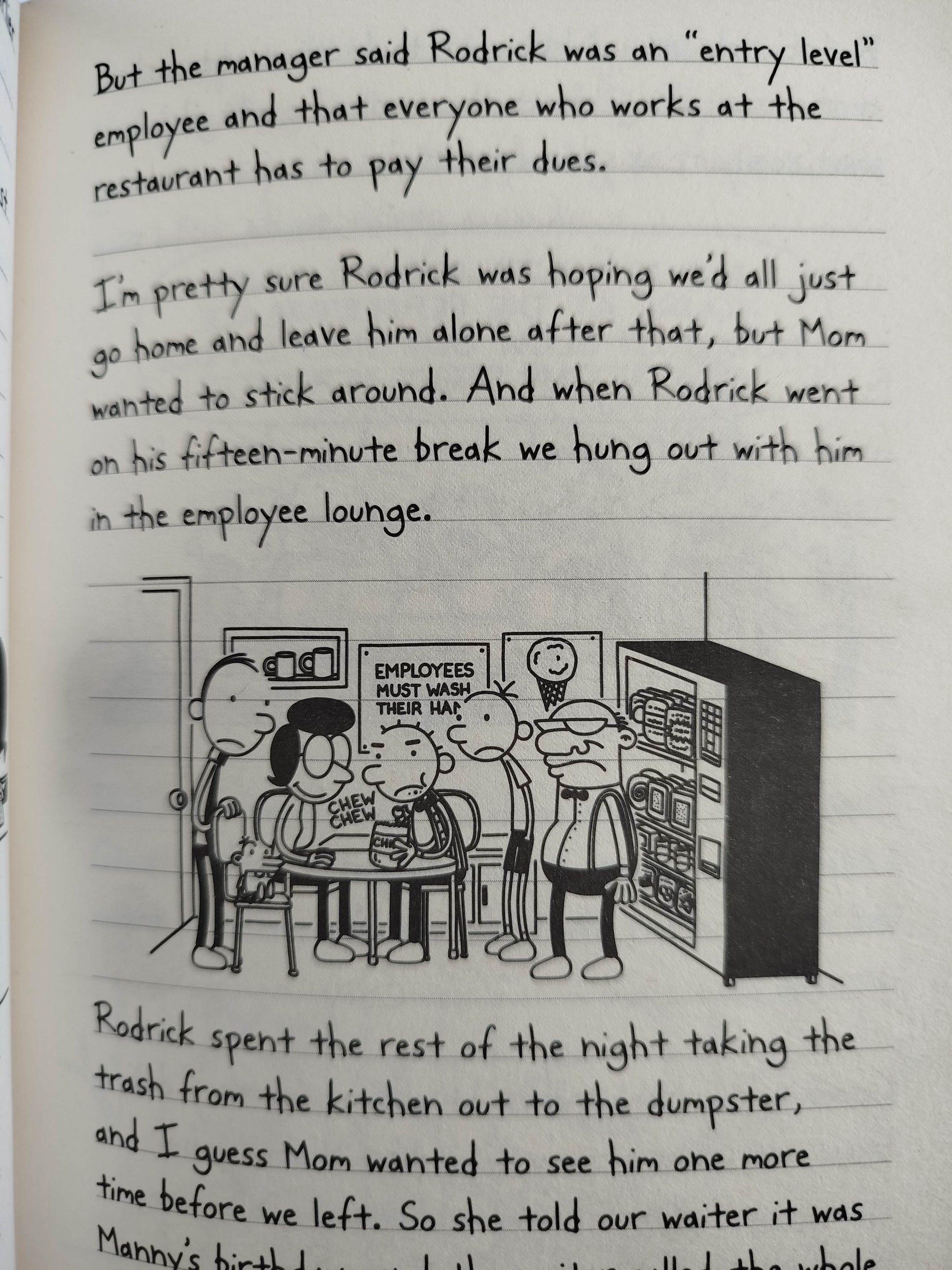 Of a wimpy kid old school by Jeff Kinney