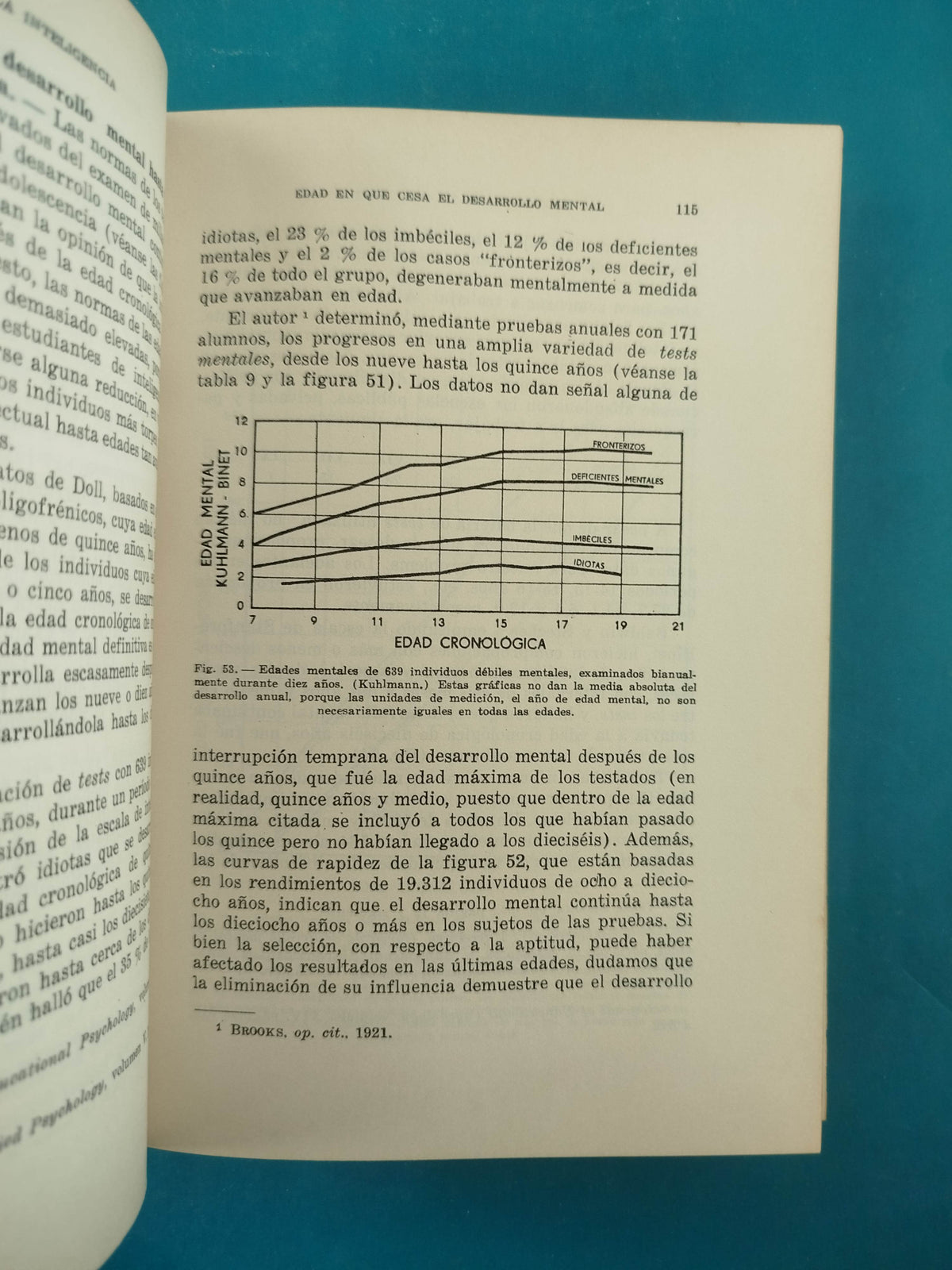 Psicología de la adolescencia by Fowler D. Brooks