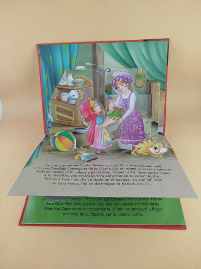 Mis cuentos clásicos en 3d Caperucita roja