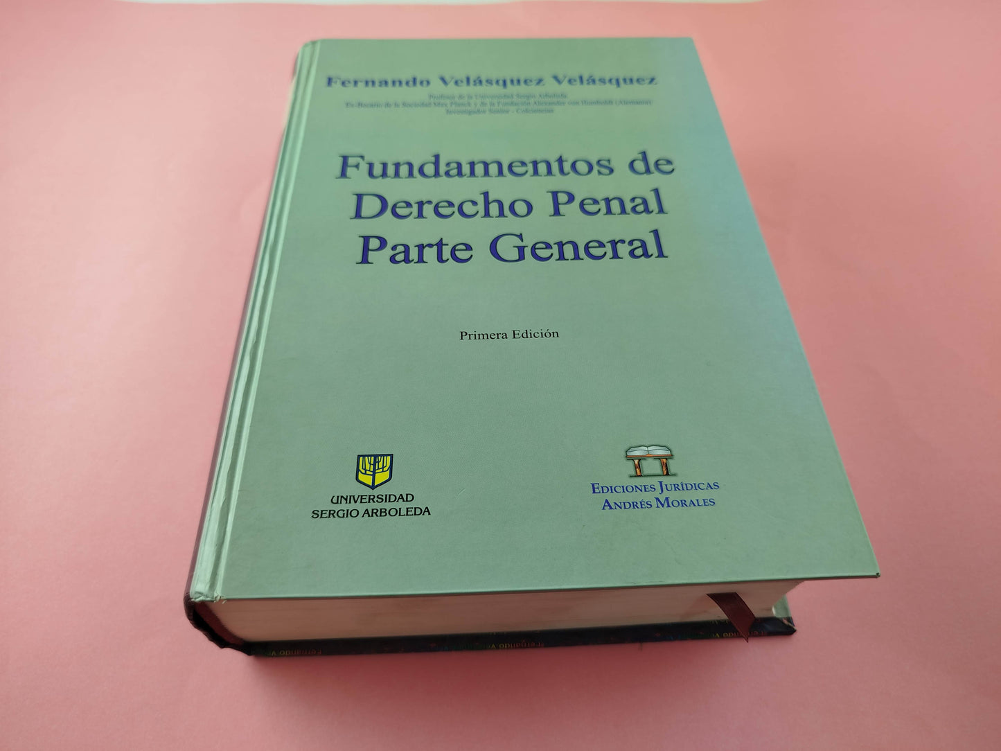 Fundamentos de derecho penal parte general 1ra ed by Fernando Velásquez Velásquez