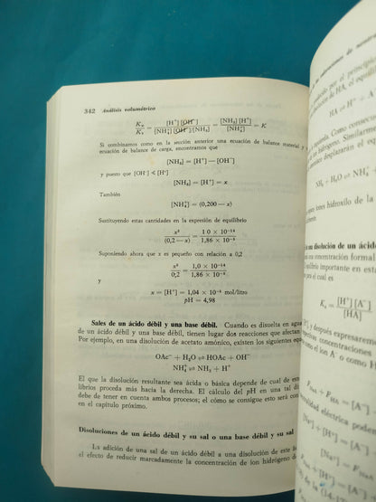 Fundamentos de química analítica (2 tomos)