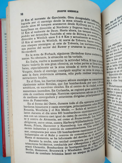Diario del 28 de febrero al 10 de abril de 1945 las ultimas anotaciones