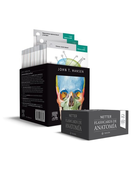 Netter Flashcards de anatomía 6ta ed by john t hansen