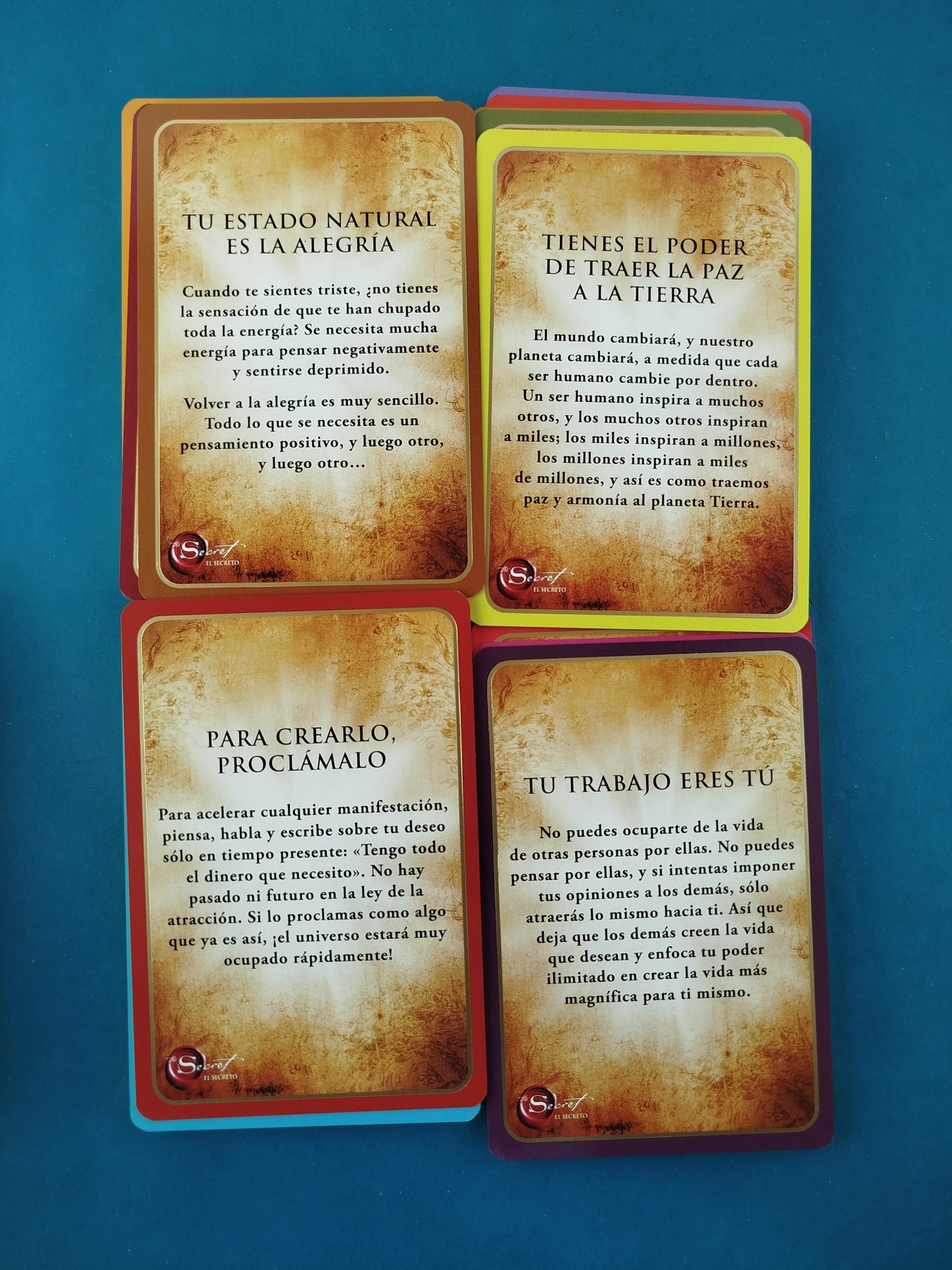 El secreto Cartas de manifestación