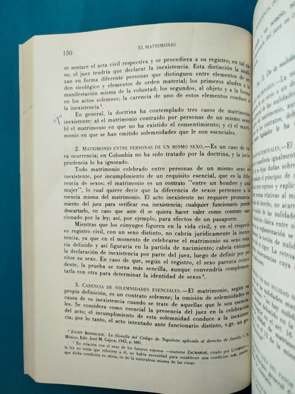 Derecho de familia tercera edición,tomo I