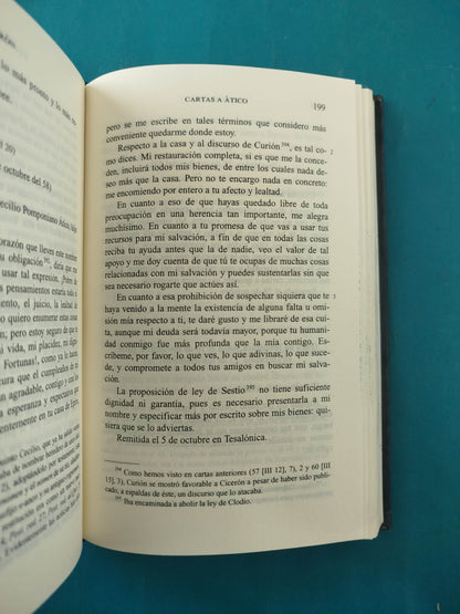 Cartas I cartas a ático