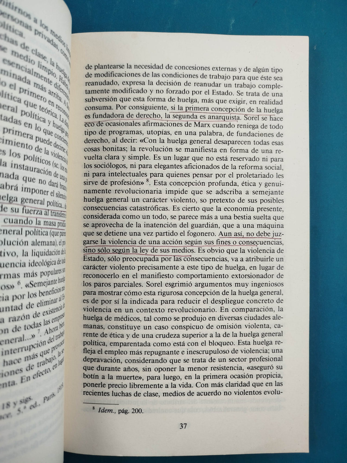 Para una critica de la violencia by Walter Benjamin