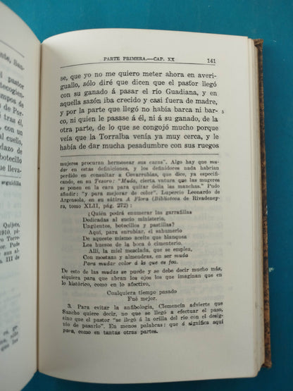 El ingenioso hidalgo Don Quijote de la Mancha 2 tomos