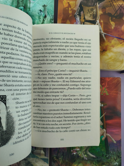 Las Cronicas de Narnia Estuche Serie Completa 7 Libros