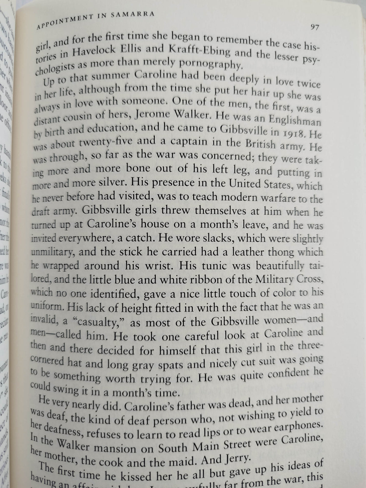 Appointment in samarra by Jhon ohara