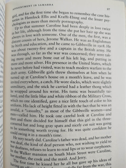 Appointment in samarra by Jhon ohara