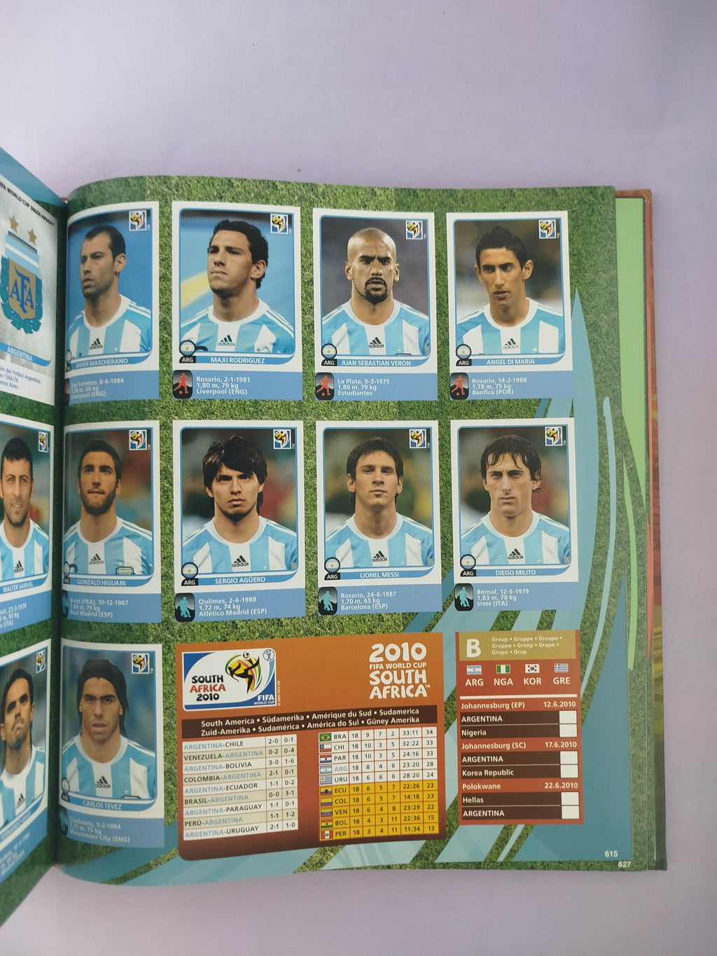 World cup panini football collections 1970-2010 by Franco Cosimo Panini