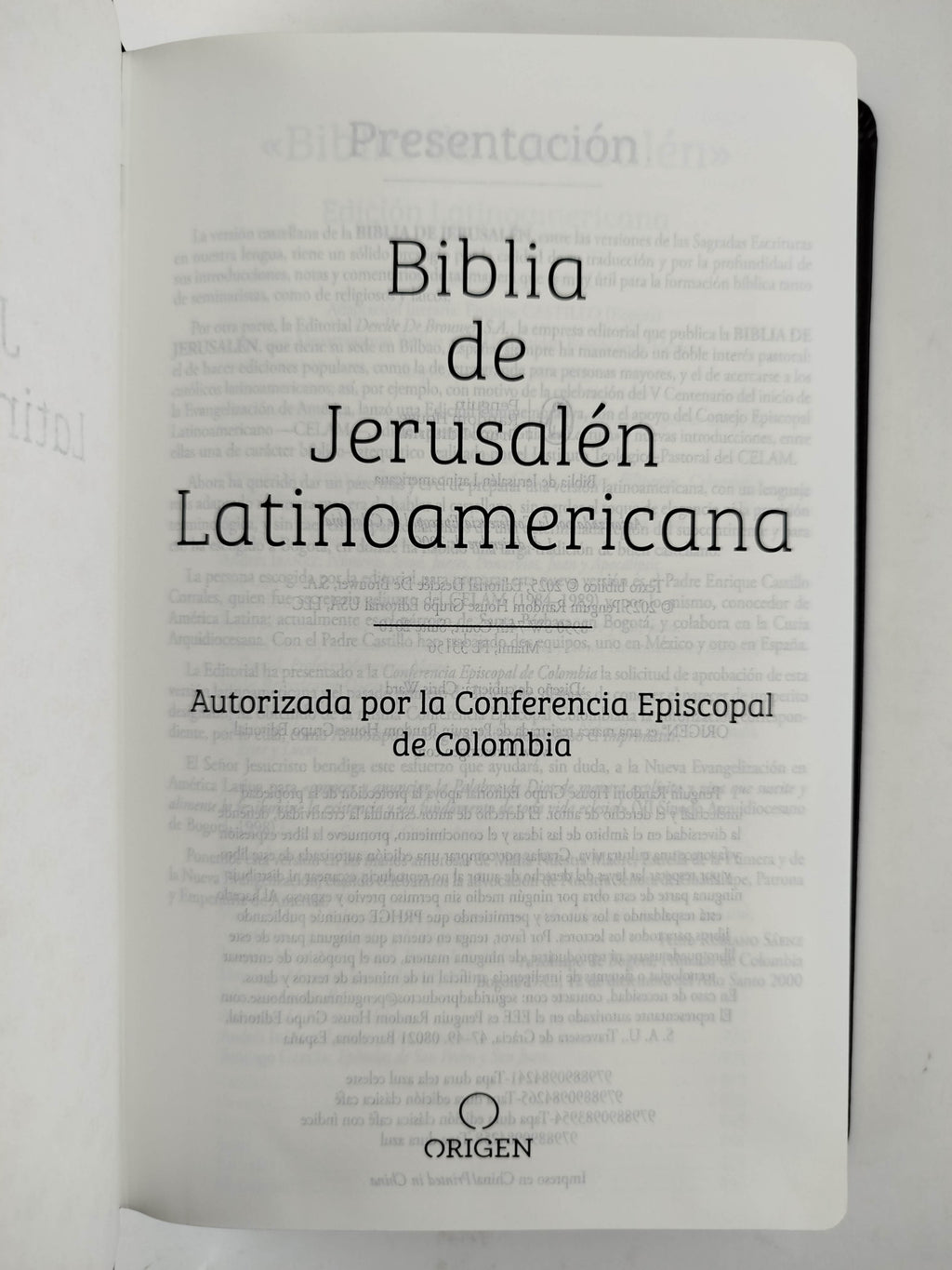 Biblia Católica Biblia de Jerusalén Latinoamericana símil piel marrón by Cipriano Valera