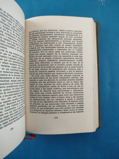El origen de las especies by Charles Darwin