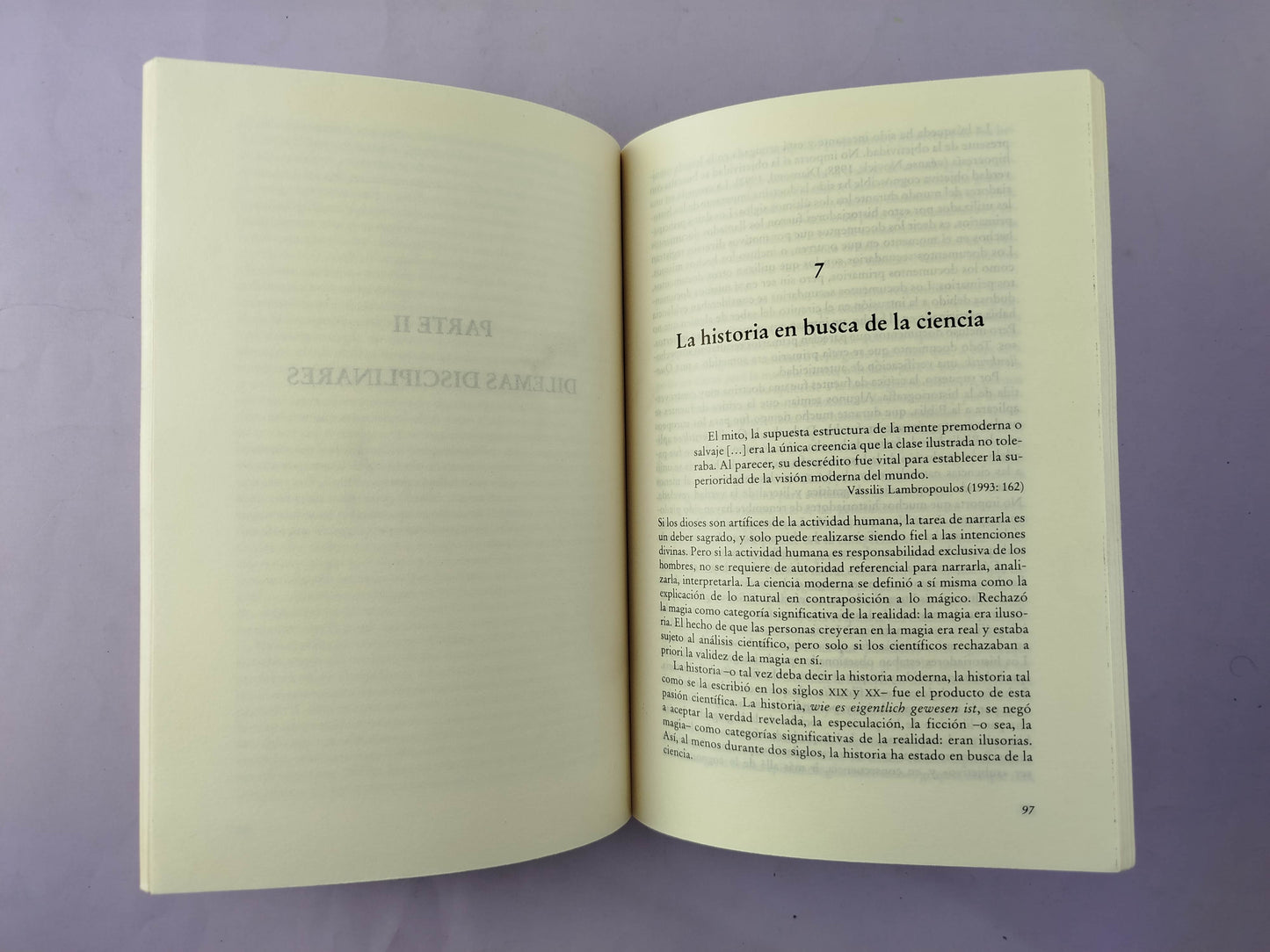 Las incertidumbres del saber