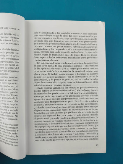 Modernidad y ambivalencia