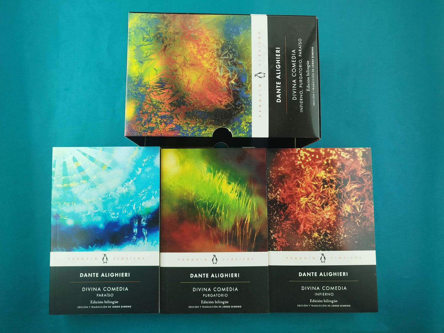 Divina Comedia Infierno,Purgatorio,Paraíso (edición bilingüe)