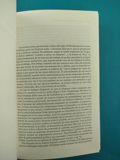 Las metamorfosis de la cuestión social