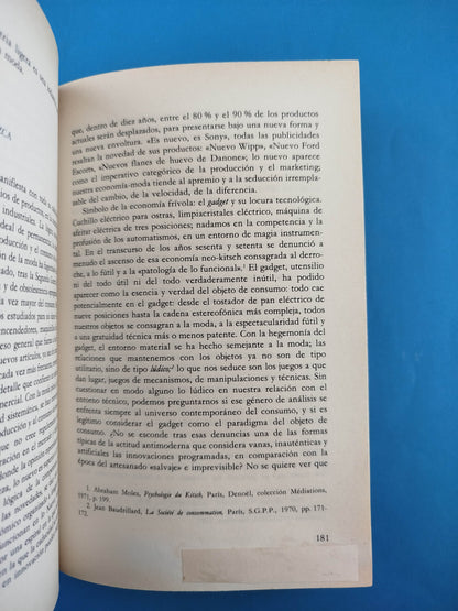 El imperio de lo efímero