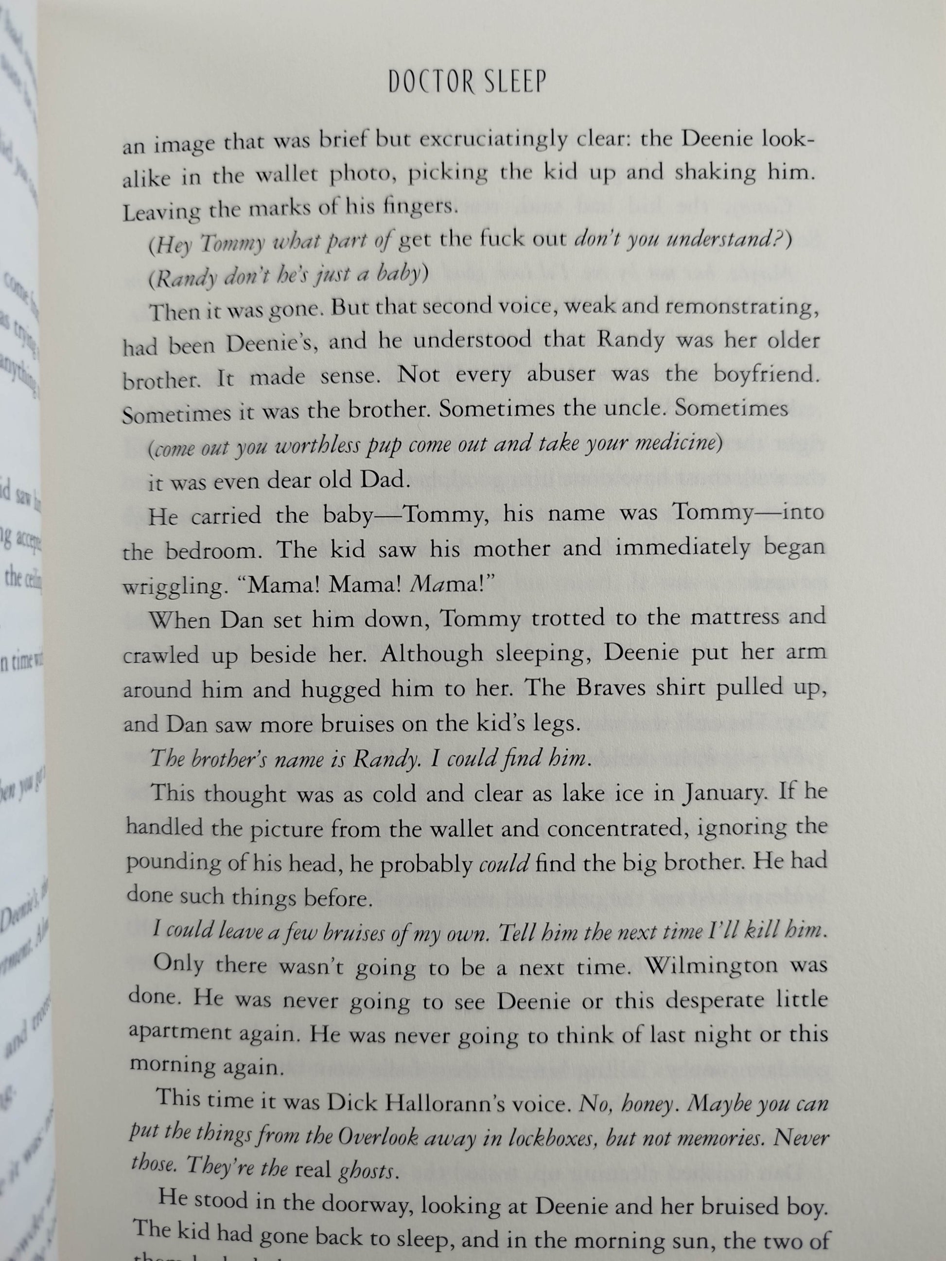 Doctor sleep by Stephen King