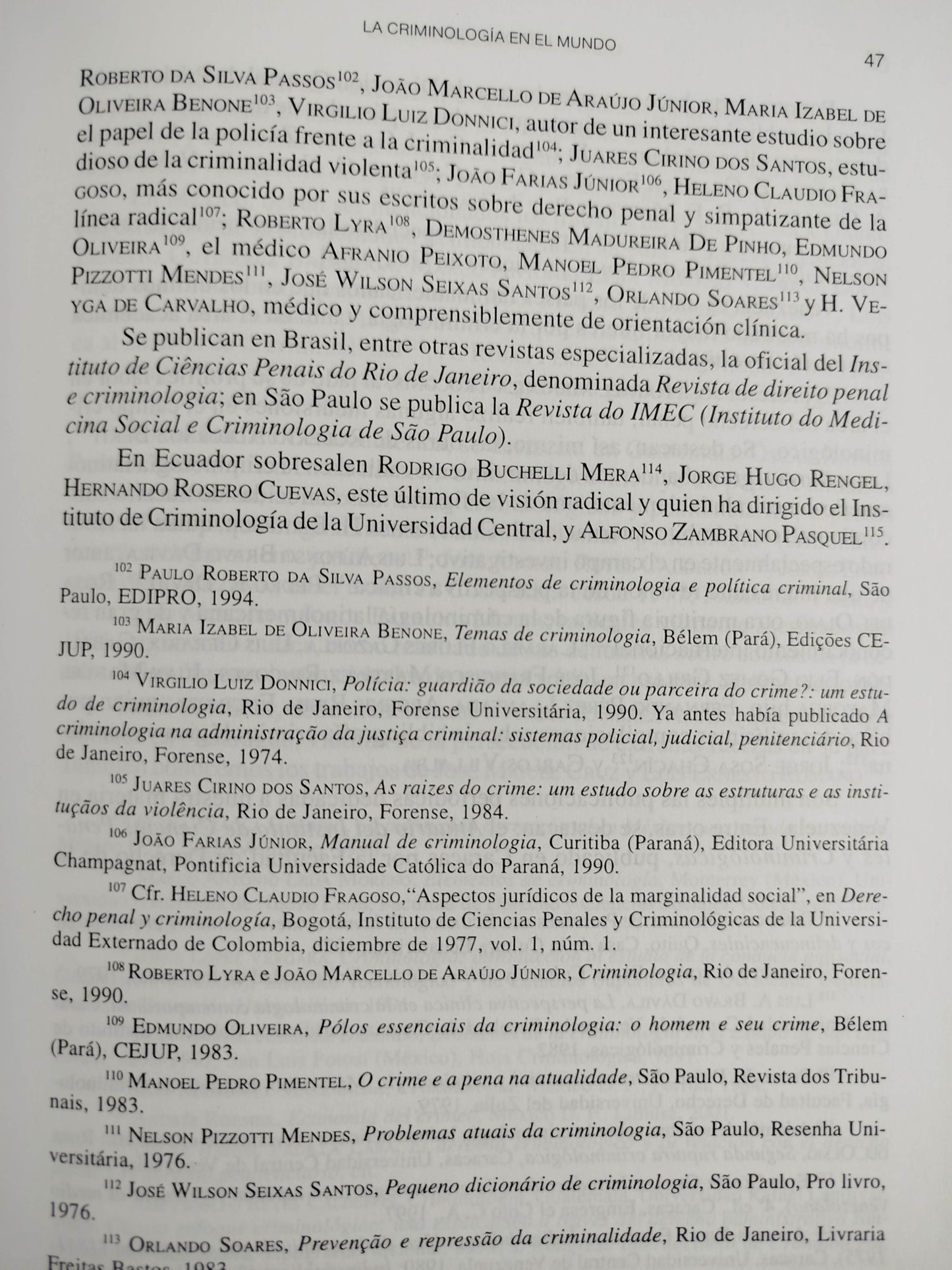 Criminología un enfoque humanístico tercera edición by Jorge Restrepo Fontalvo
