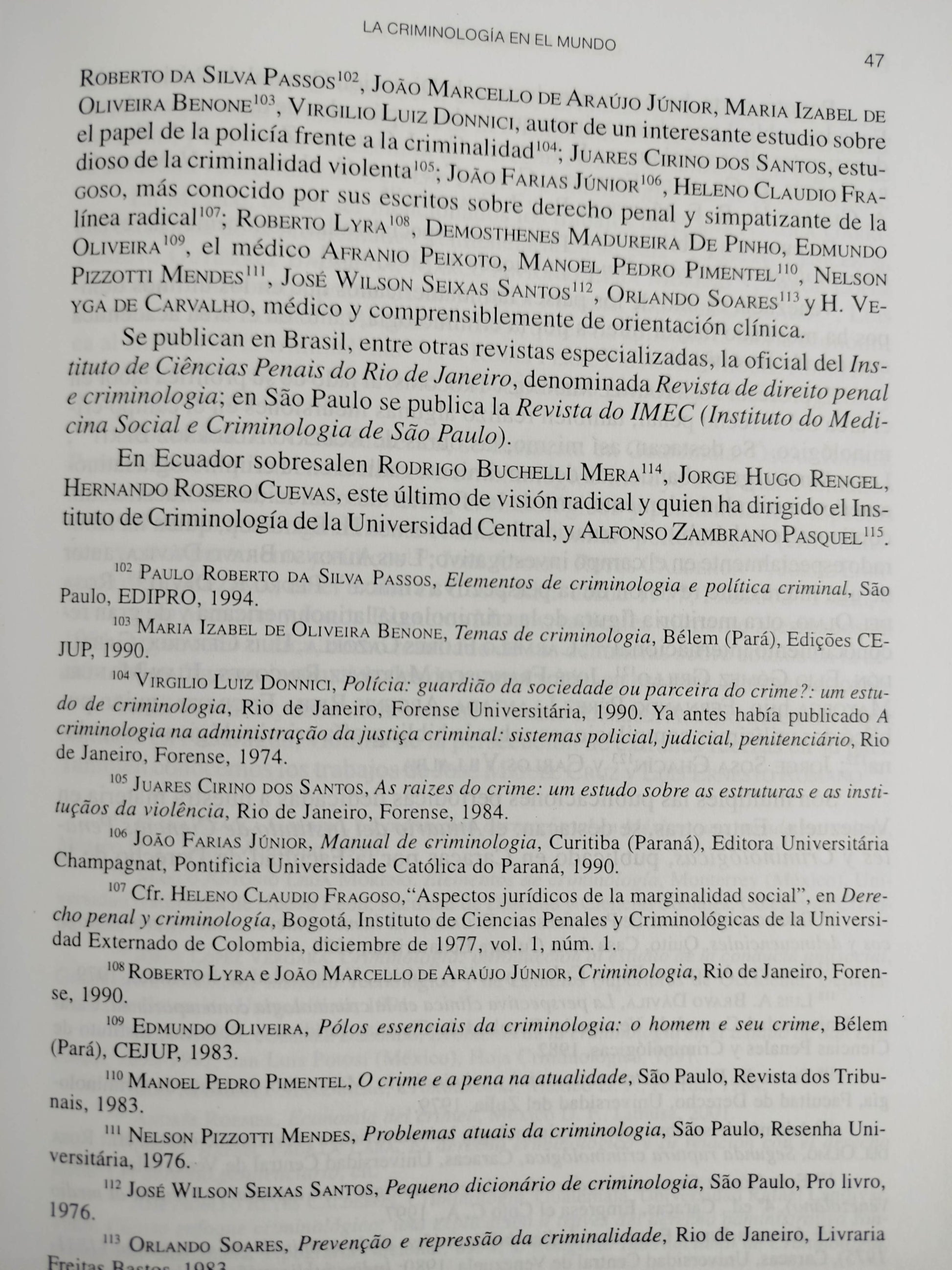 Criminología un enfoque humanístico tercera edición by Jorge Restrepo Fontalvo