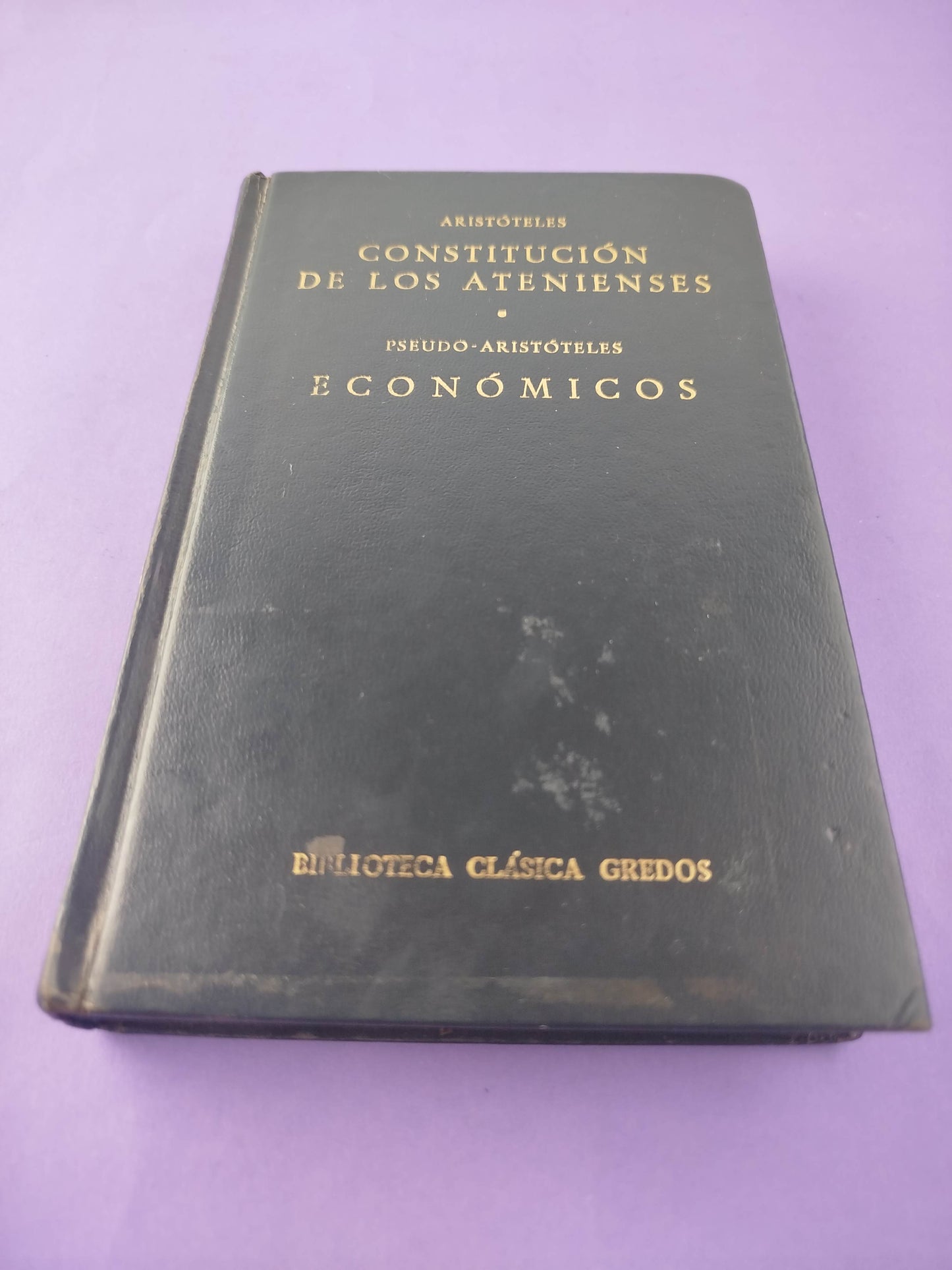 Constitución de los Atenienses. Pseudo-Aristóteles Económicos