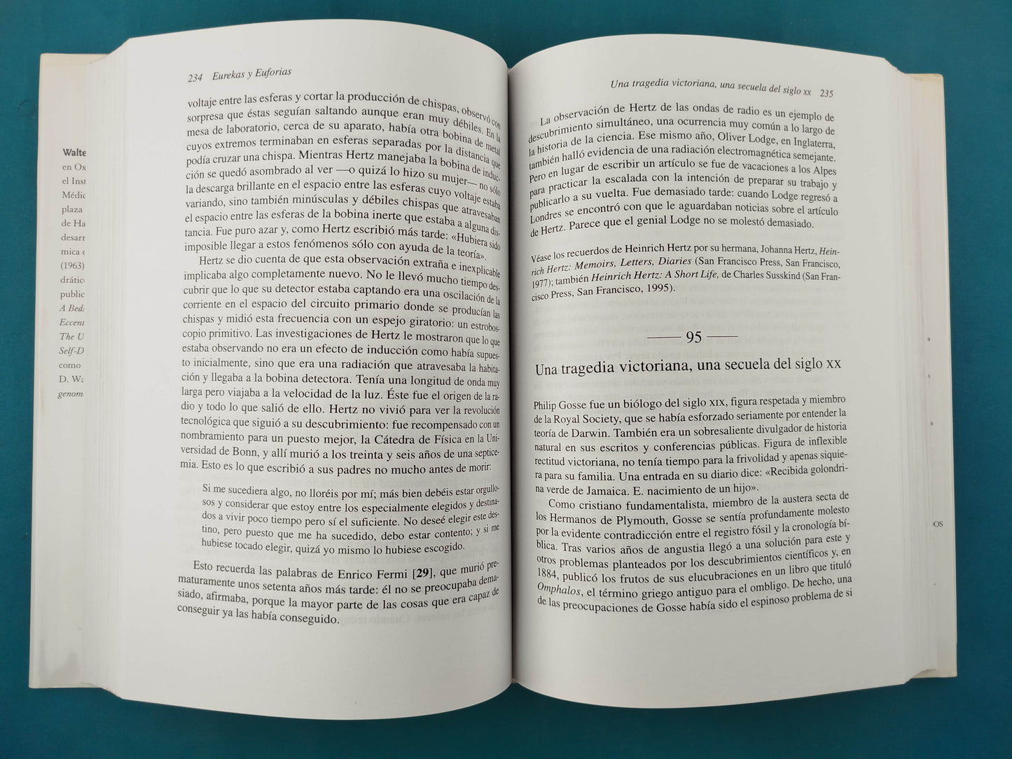 Eurekas y Euforias Cómo entender la ciencia a través de sus anécdotas