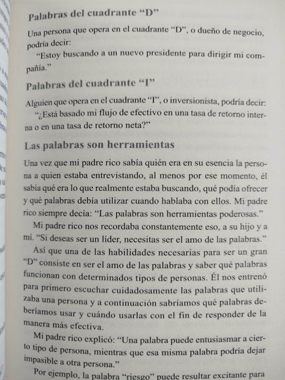 El cuadrante del flujo de dinero by Robert T Kiyosaki
