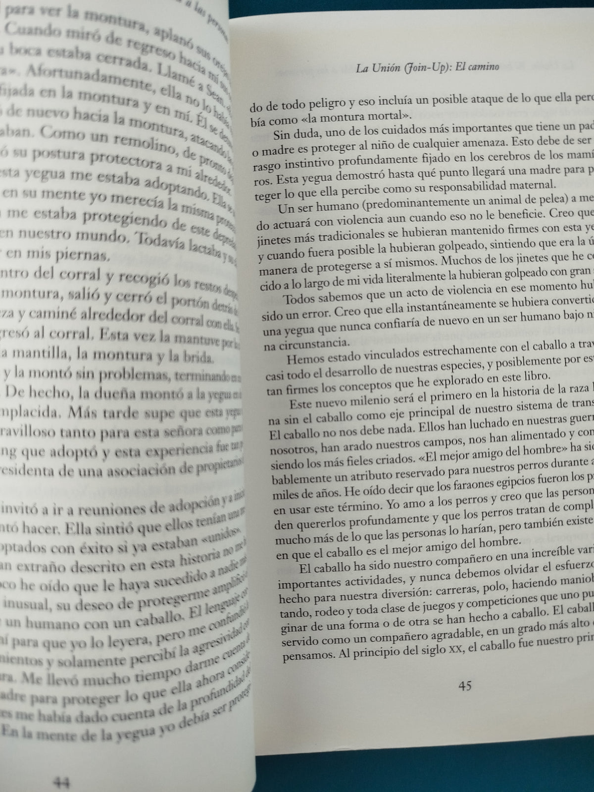 La unión by Monty Roberts