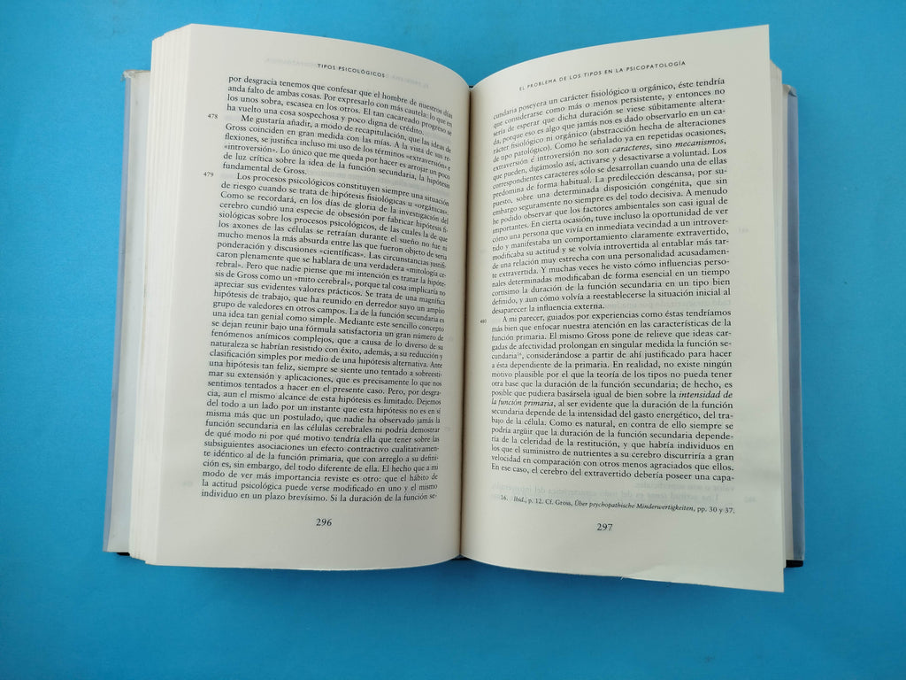 Tipos psicológicos Vol.6 tapa dura by Carl Gustav Jung