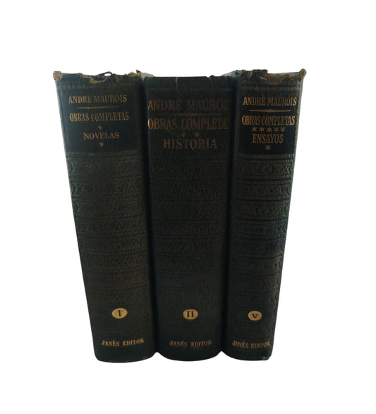 André Maurois obras completas novela, historia, ensayos disponible I II V by André Maurois