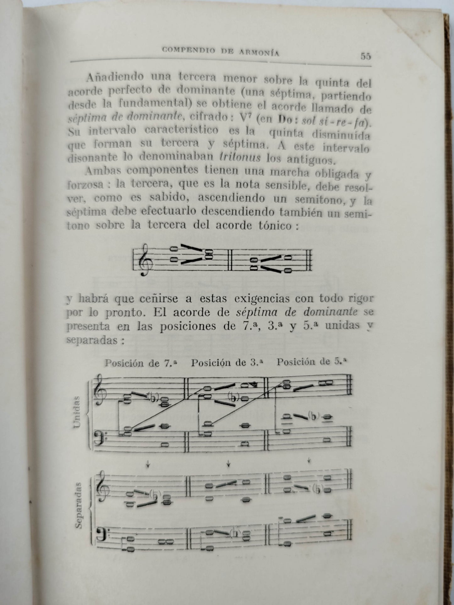 Compendio De Armonía by Scholz, Hans
