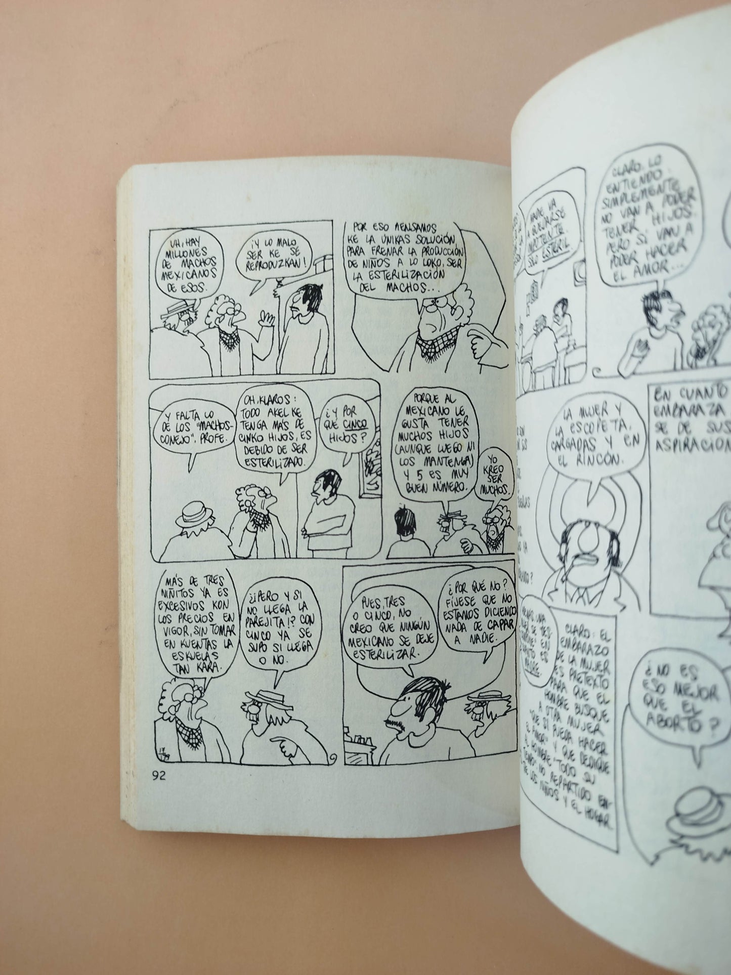 Machismo, feminismo, homosexualismo