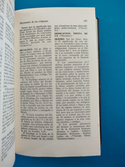 Diccionario de las religiones