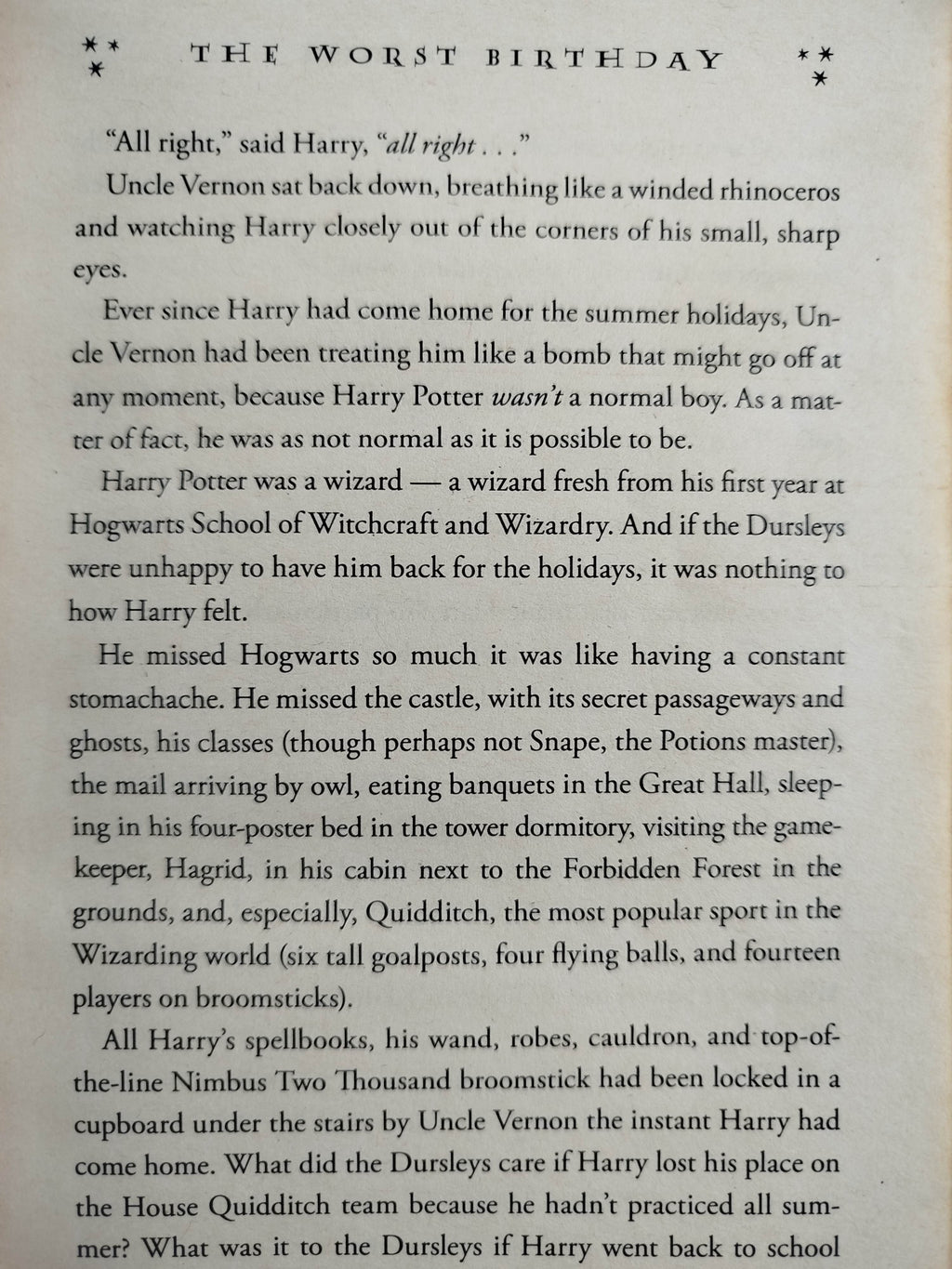 Harry potter and the chamber of secrets by J.k Rowling